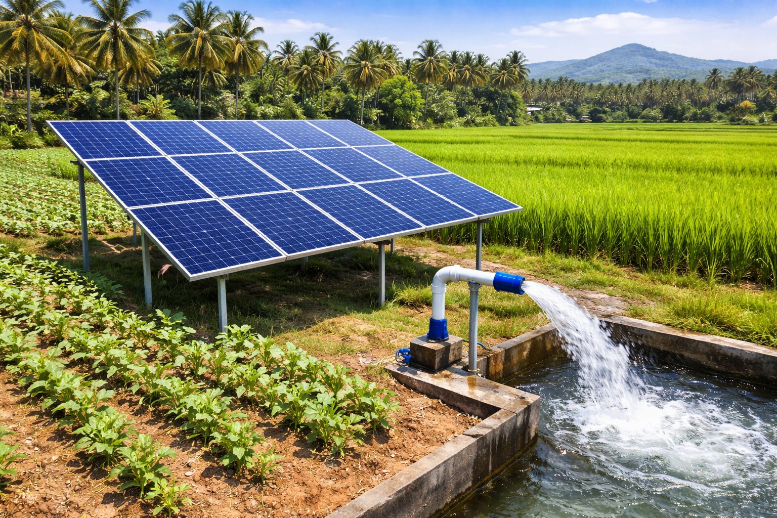 Agriculture Solar Pumping